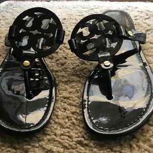 Tory Burch Miller Patent Leather  Sandal